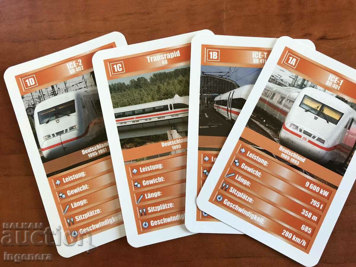 CARDS FOR COLLECTION MODELS LOCOMOTIVE TRAIN TT DATA with price 26.00 BGN | € 13.29 CARDS FOR COLLECTION MODELS LOCOMOTIVE TRAIN TT DATA with price 26.00 BGN | € 13.29