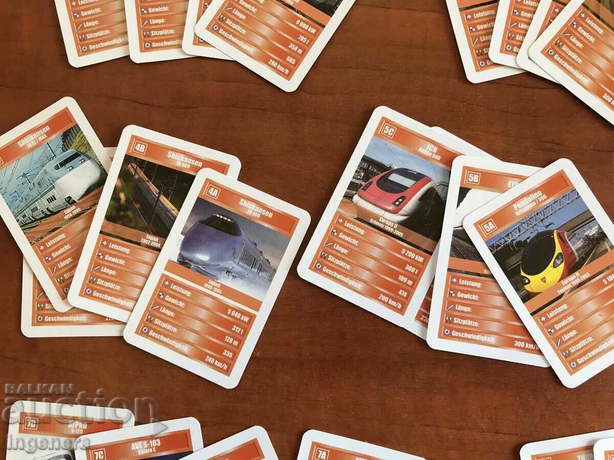 Auction CARDS FOR COLLECTION MODELS LOCOMOTIVE TRAIN TT DATA Auction CARDS FOR COLLECTION MODELS LOCOMOTIVE TRAIN TT DATA