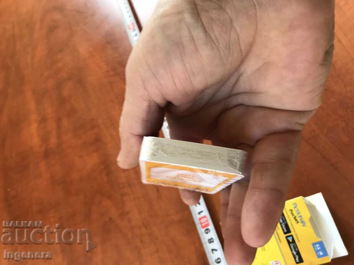 Delivery of CARDS DECK OUT OF PRINT!