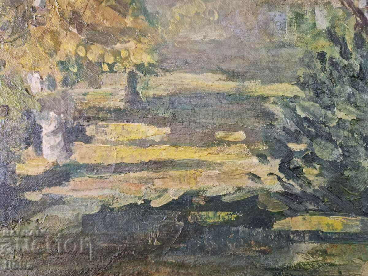 Delivery of Old master painting Delivery of Old master painting