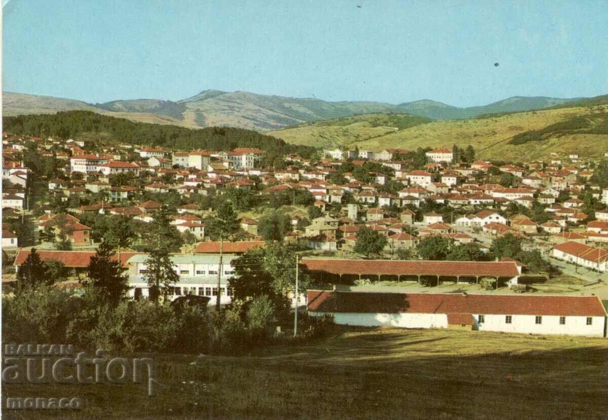 Old postcard - Boiler, General view