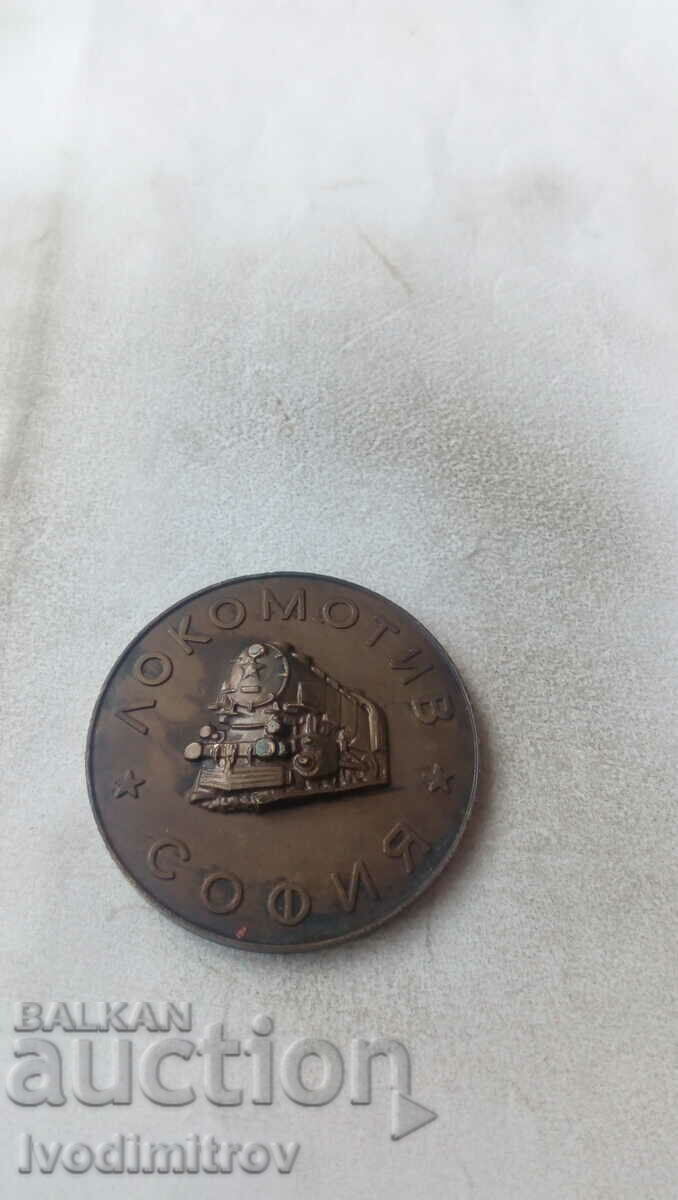 Plaque 50 years Lokomotiv Sofia 1929 - 1979 Plaque 50 years Lokomotiv Sofia 1929 - 1979