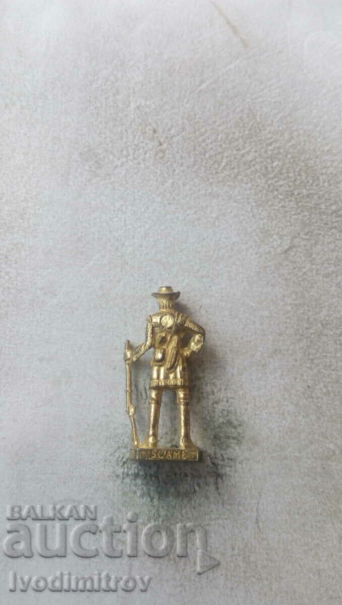 Μεταλλικό ειδώλιο από σοκολατένιο αυγό Buffalo Bill με τιμή 6.65 BGN | € 3.40 Μεταλλικό ειδώλιο από σοκολατένιο αυγό Buffalo Bill με τιμή 6.65 BGN | € 3.40