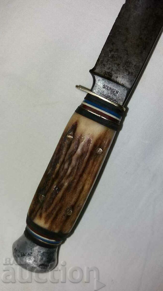 Old Hunting Knife--Solingen--Solingen - 5 Old Hunting Knife--Solingen--Solingen - 5