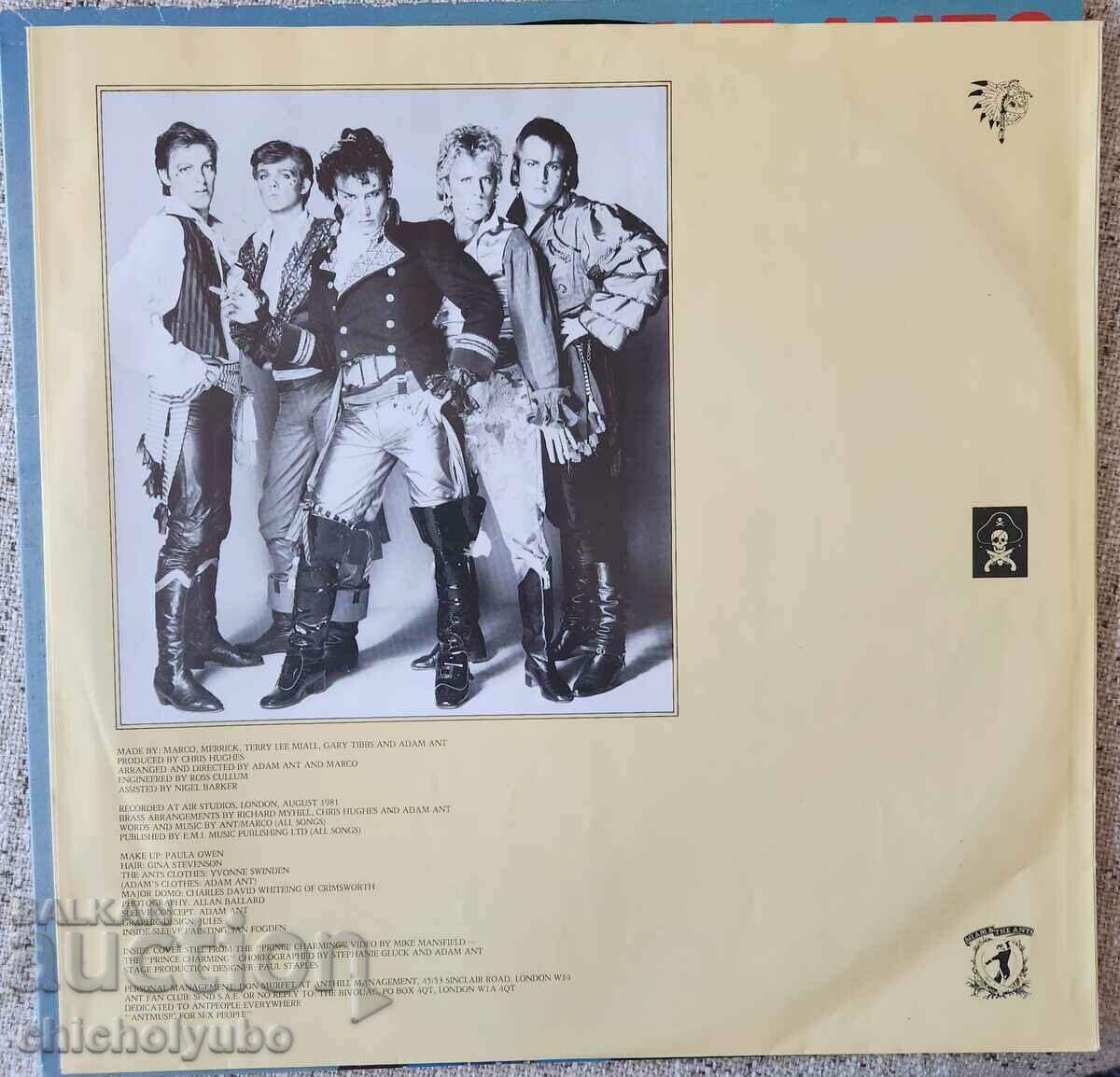 Delivery of Adam And The Ant - Prince Charming / 1981 Delivery of Adam And The Ant - Prince Charming / 1981