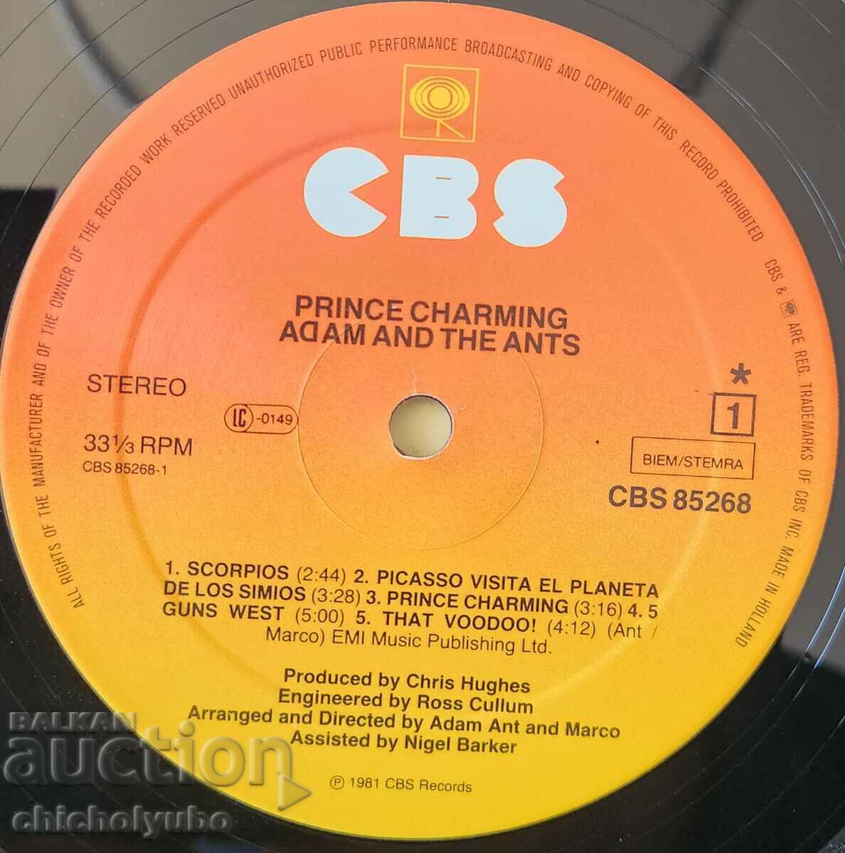 Adam And The Ant - Prince Charming / 1981 - 6 Adam And The Ant - Prince Charming / 1981 - 6