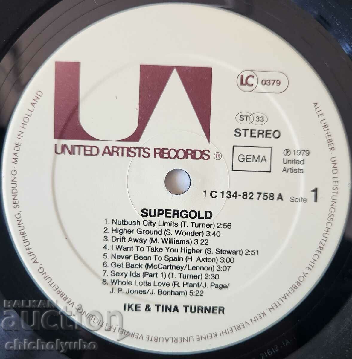 Delivery of Tina Turner - Supergold 2 Vinyl / 1979