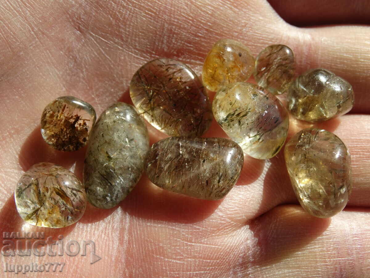 90,25 carate cuarț natural rutilizat 10 buc cu preț 99.99 BGN | € 51.12 90,25 carate cuarț natural rutilizat 10 buc cu preț 99.99 BGN | € 51.12