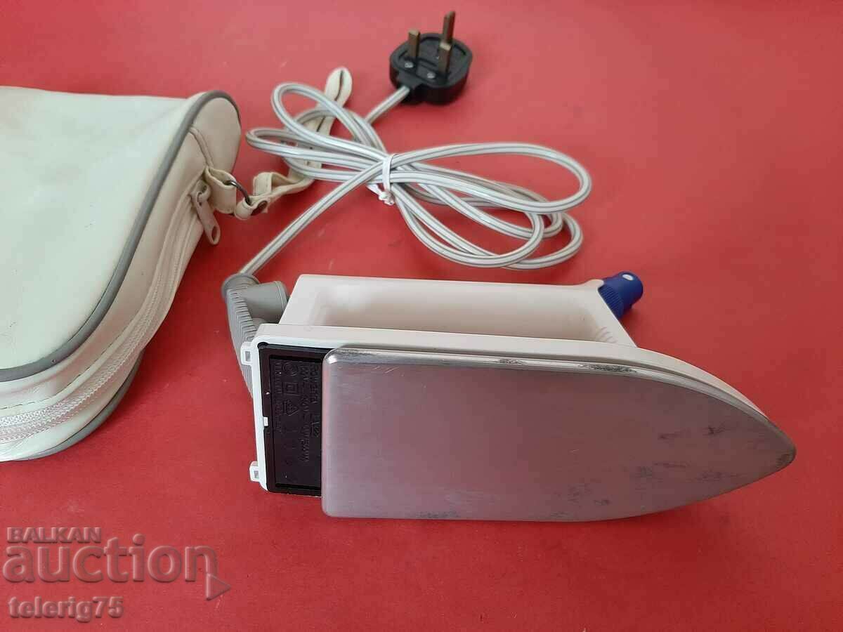 Delivery of German Old Retro Mini Iron Rowenta Traveller-500W-1960/70 Delivery of German Old Retro Mini Iron Rowenta Traveller-500W-1960/70