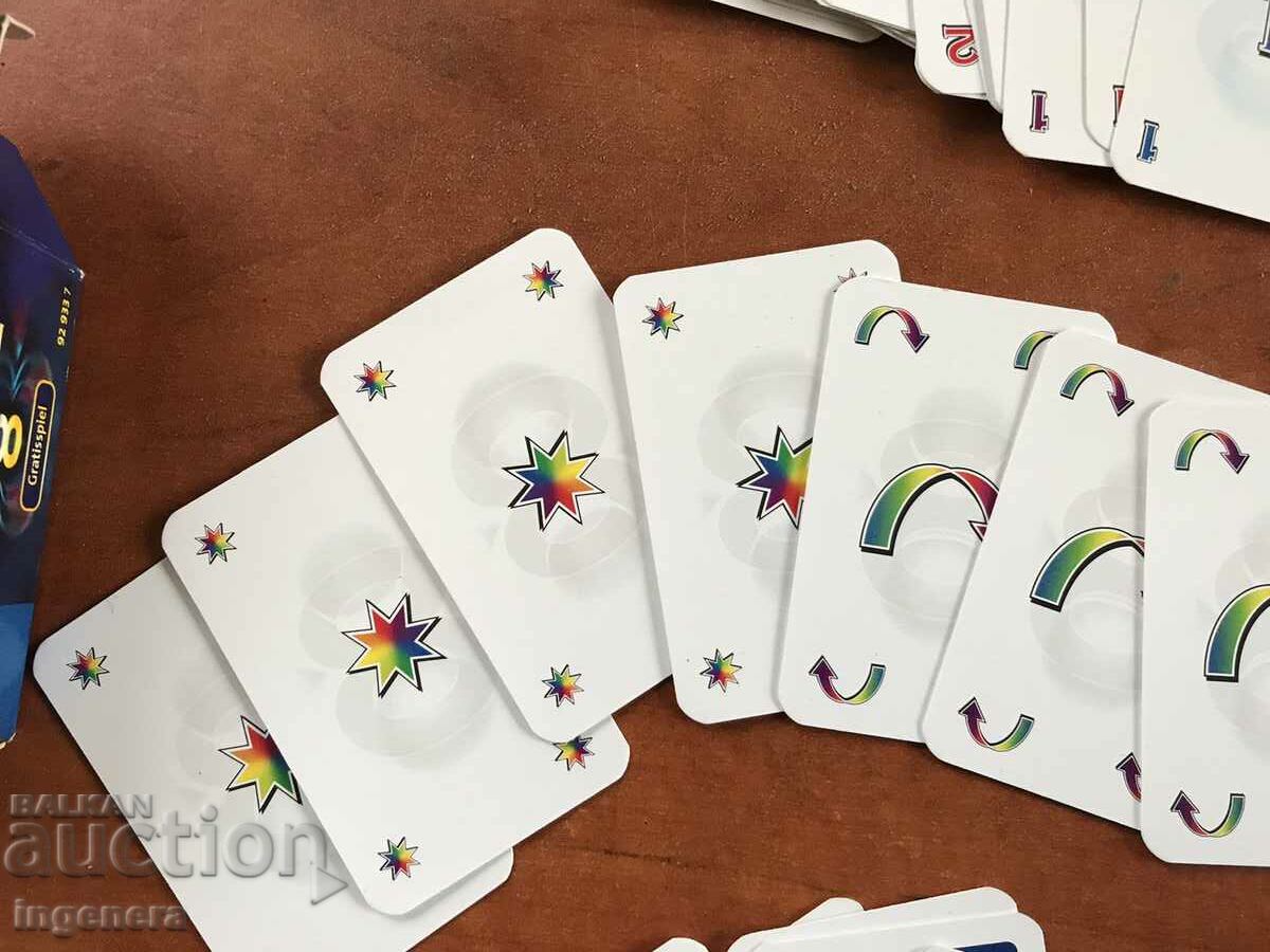 TEST CARDS FOR GAME-52 PCS+JOKER+OTHERS AND INSTRUCTIONS-8 LEVEL with price 7.00 BGN | € 3.58