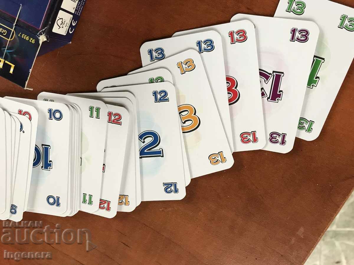 Delivery of TEST CARDS FOR GAME-52 PCS+JOKER+OTHERS AND INSTRUCTIONS-8 LEVEL