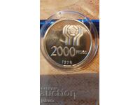 2000 pesos argint