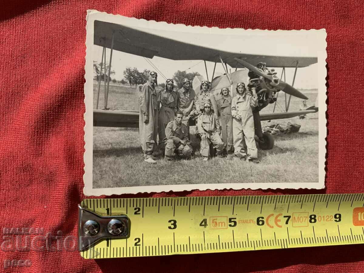 Auction Aviators Old Airplane Old Photo Auction Aviators Old Airplane Old Photo