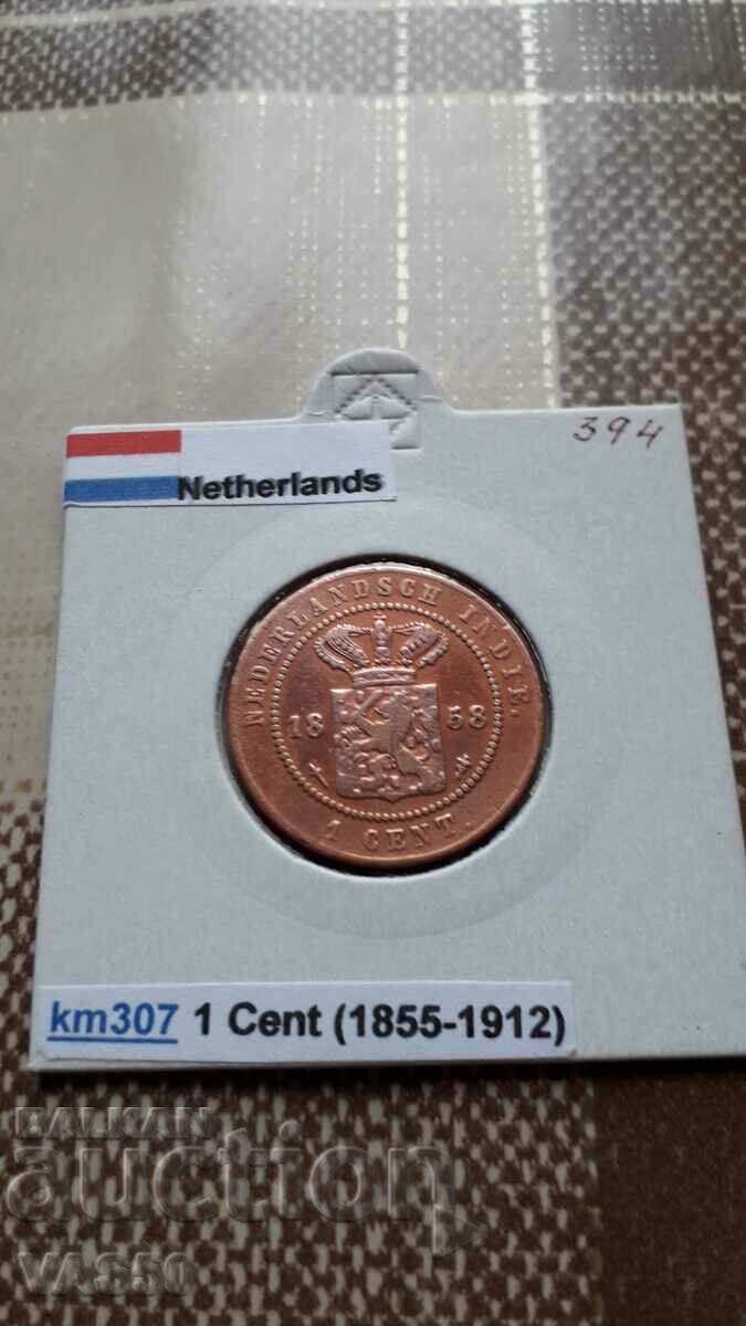 394. Olanda-1c. 1858