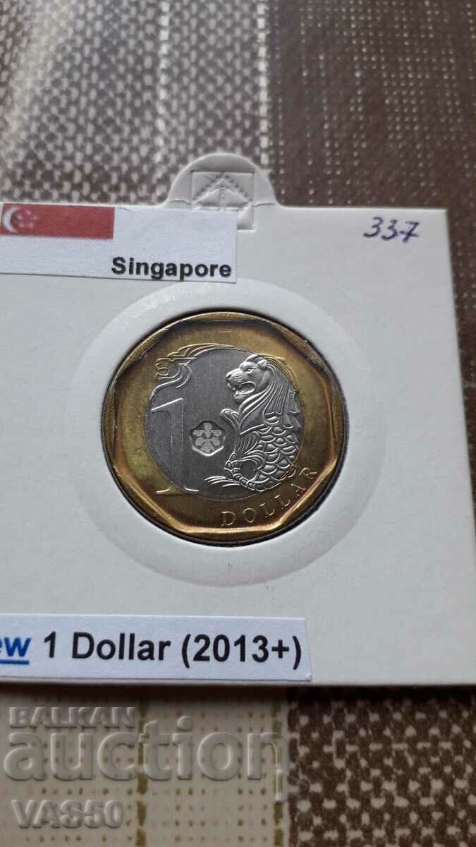 337. SINGAPORE-1 dol. 2013