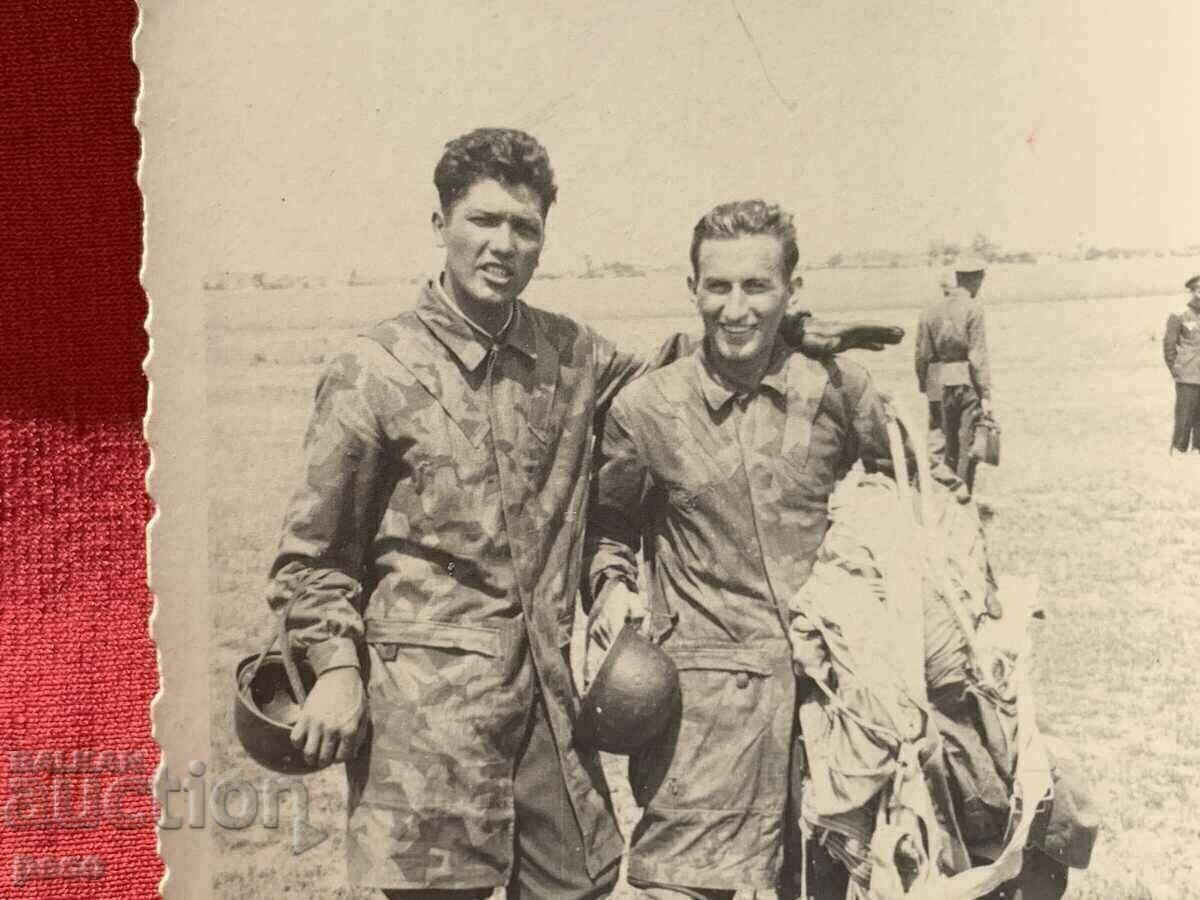Auction  Parachute Squad Bulgaria 40s old photo