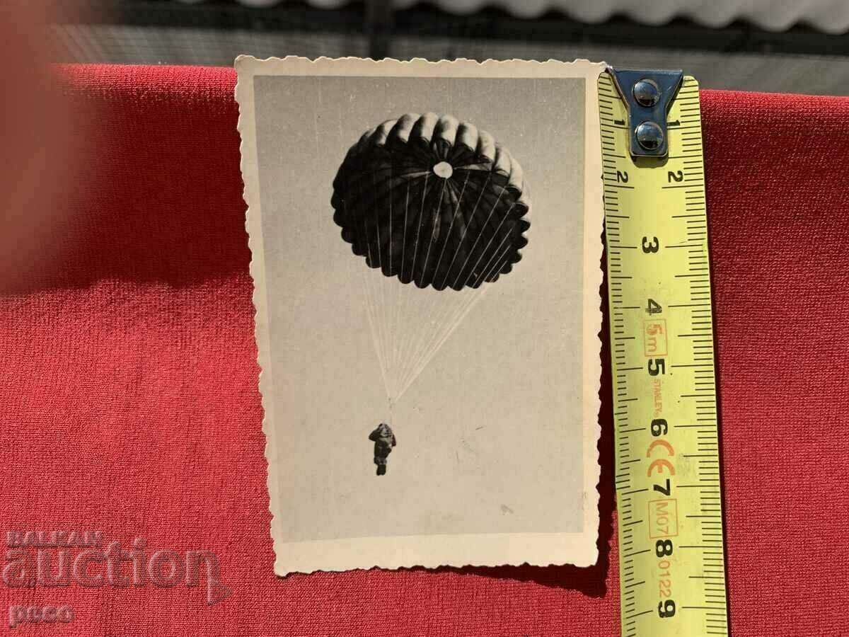 Delivery of Parachute Squad Bulgaria 40s old photo Delivery of Parachute Squad Bulgaria 40s old photo