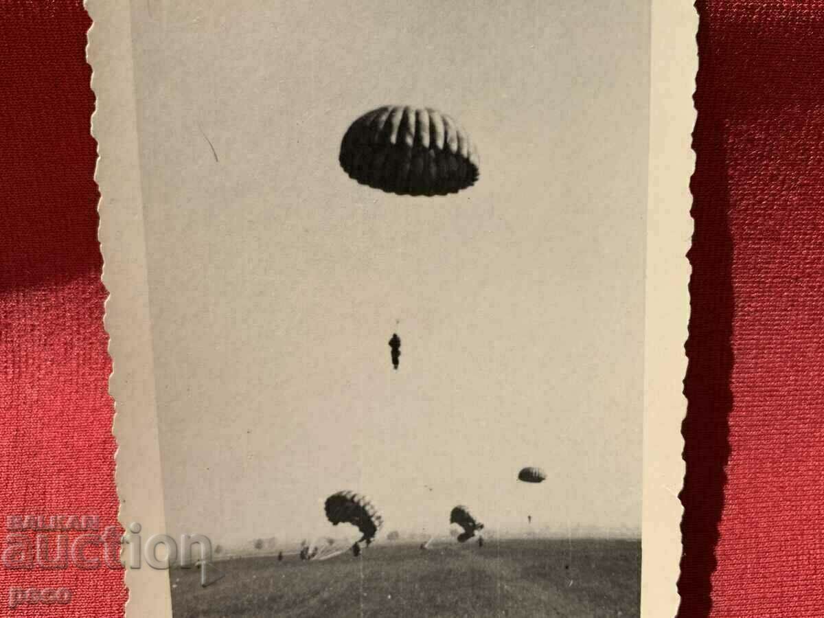 Parachute Squad Bulgaria 40s old photo with price 25.00 BGN | € 12.78 Parachute Squad Bulgaria 40s old photo with price 25.00 BGN | € 12.78