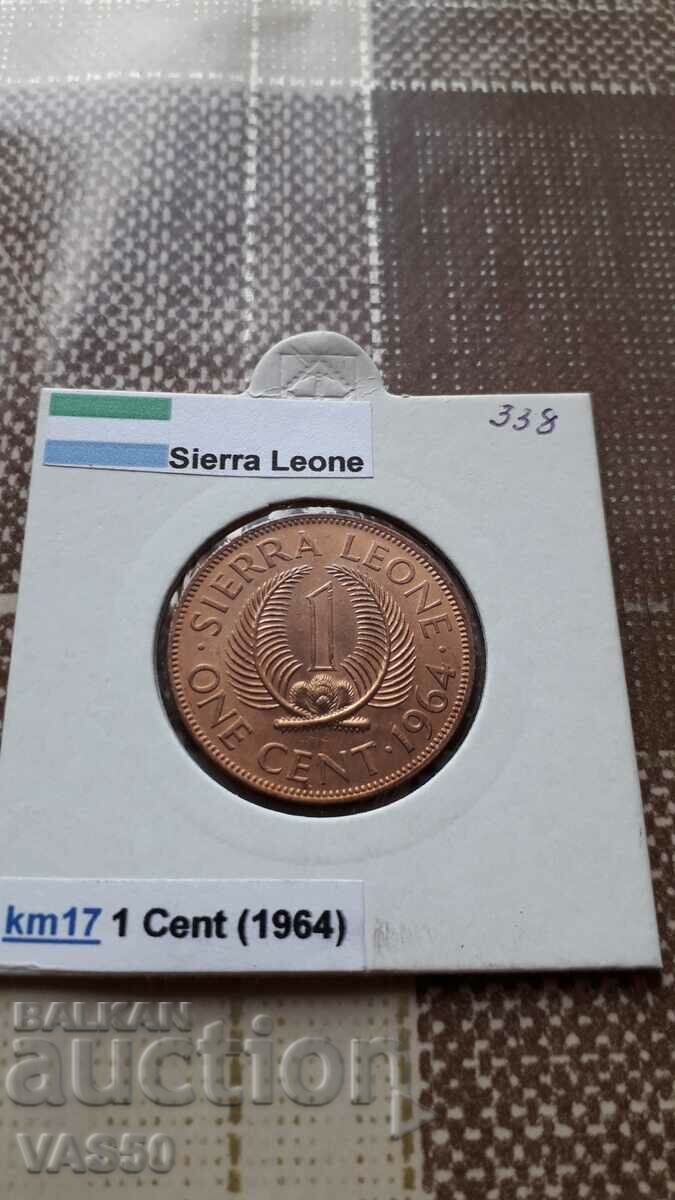 338. SIERRA LEONE-1c. 1964