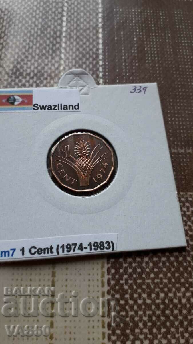339. SWAZILANDA-1c. 1974