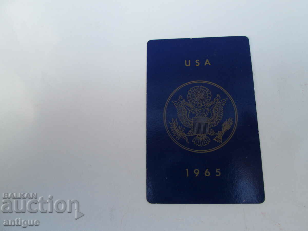 Auction RARE CALENDAR USA-1965 INT. PLOVDIV FAIR Auction RARE CALENDAR USA-1965 INT. PLOVDIV FAIR