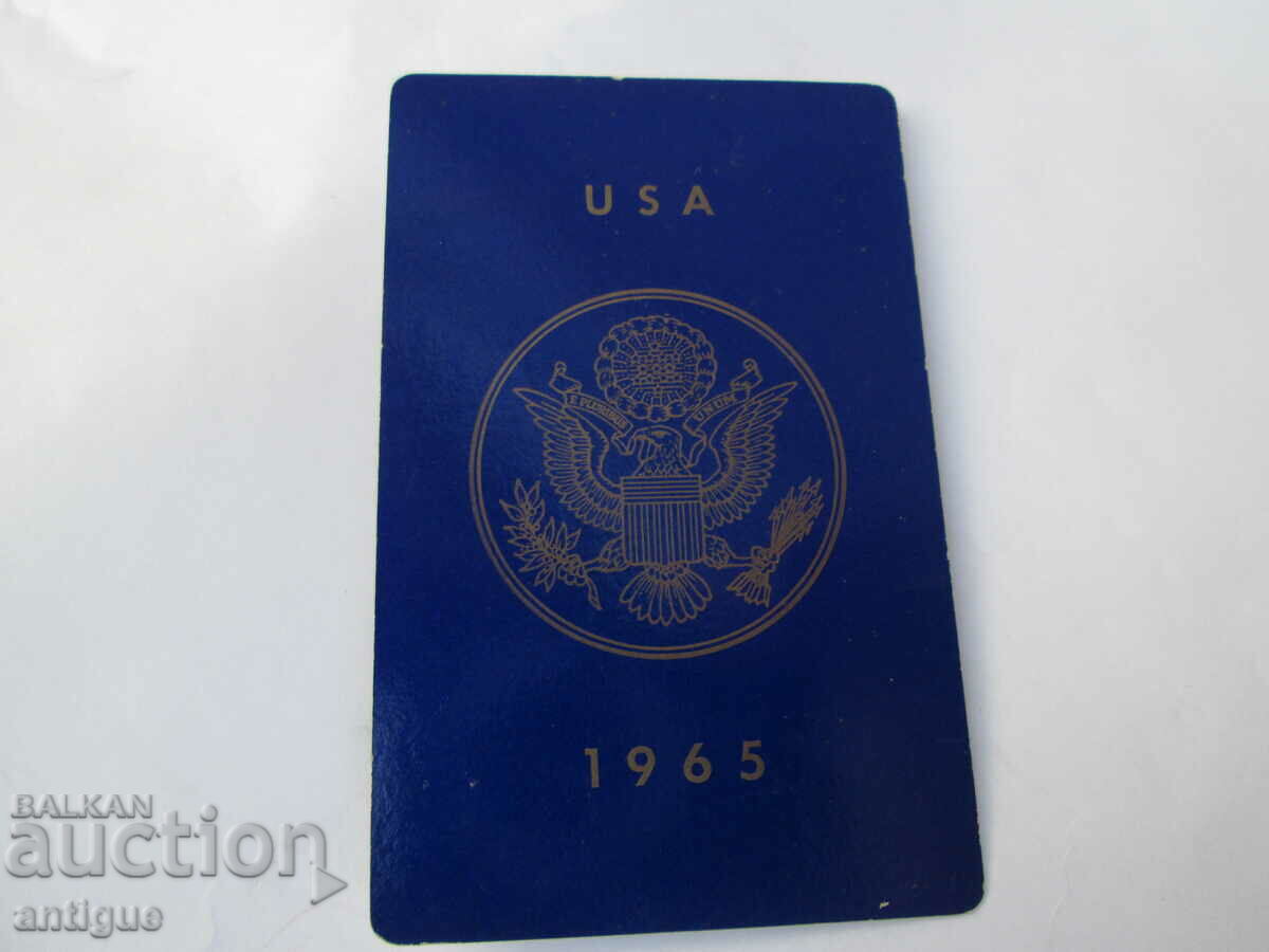 Delivery of RARE CALENDAR USA-1965 INT. PLOVDIV FAIR Delivery of RARE CALENDAR USA-1965 INT. PLOVDIV FAIR