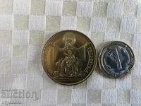PLACHETA MEDALIA MONEDA DE AUR