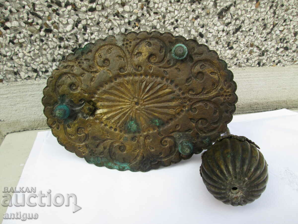 VESSEL FOR THANKSGIVING - TURKEY END OF THE 19th CENTURY BRONZE - 7 VESSEL FOR THANKSGIVING - TURKEY END OF THE 19th CENTURY BRONZE - 7