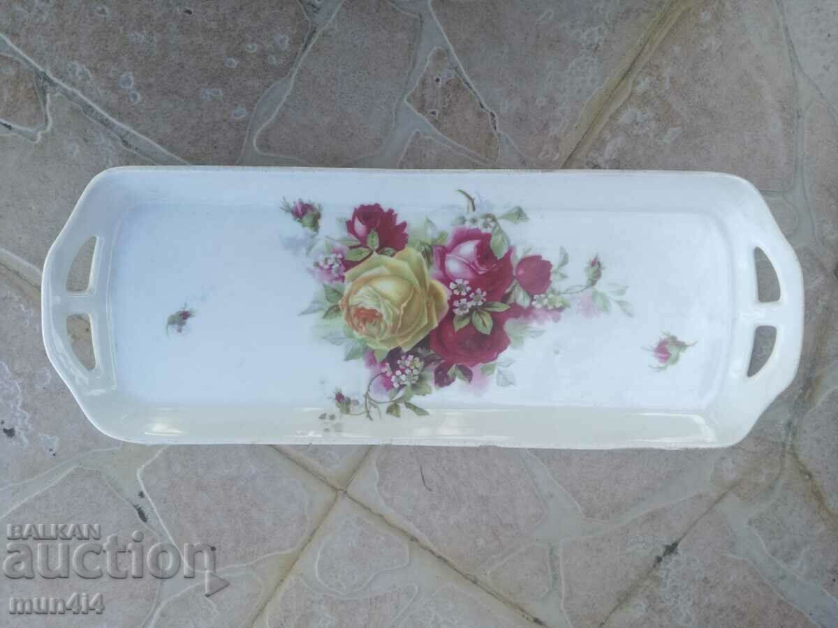 A small porcelain tray