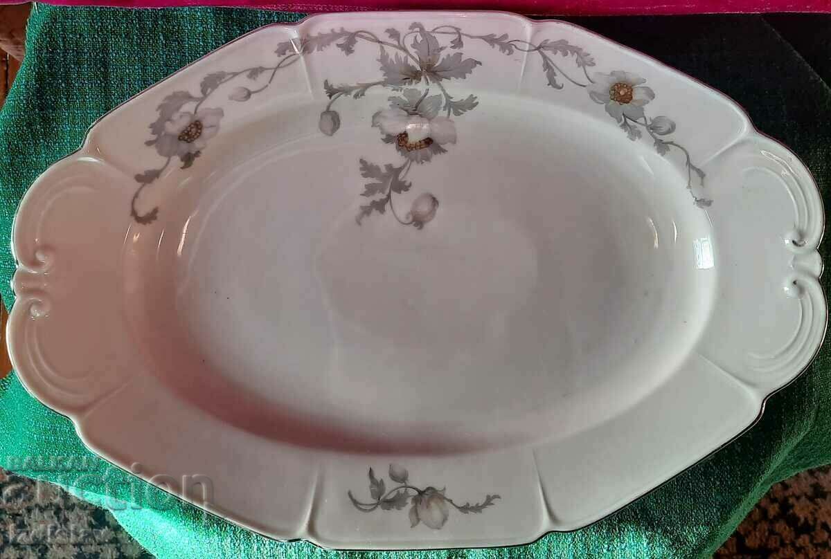 Auction  German porcelain platter