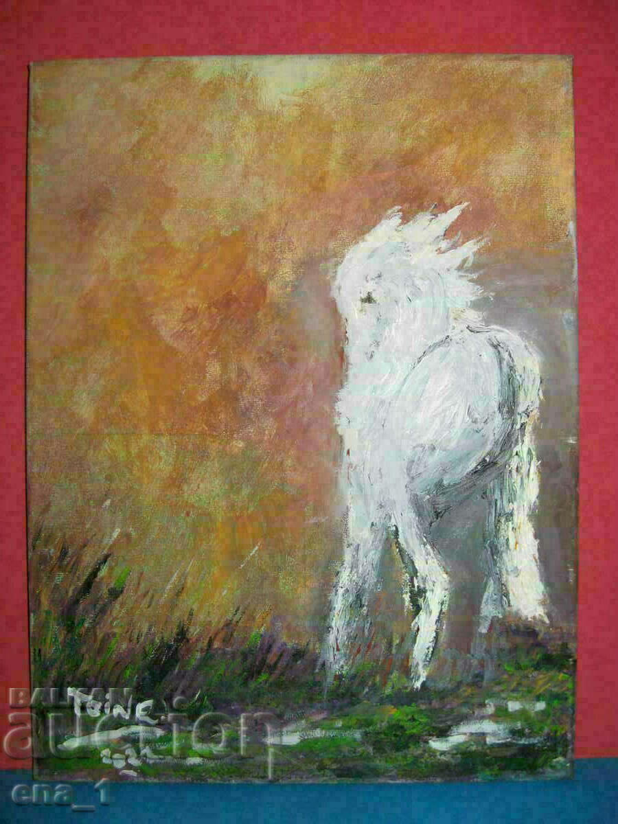 "White Horse" - French impression by TOINE after Vladko Stefanovski