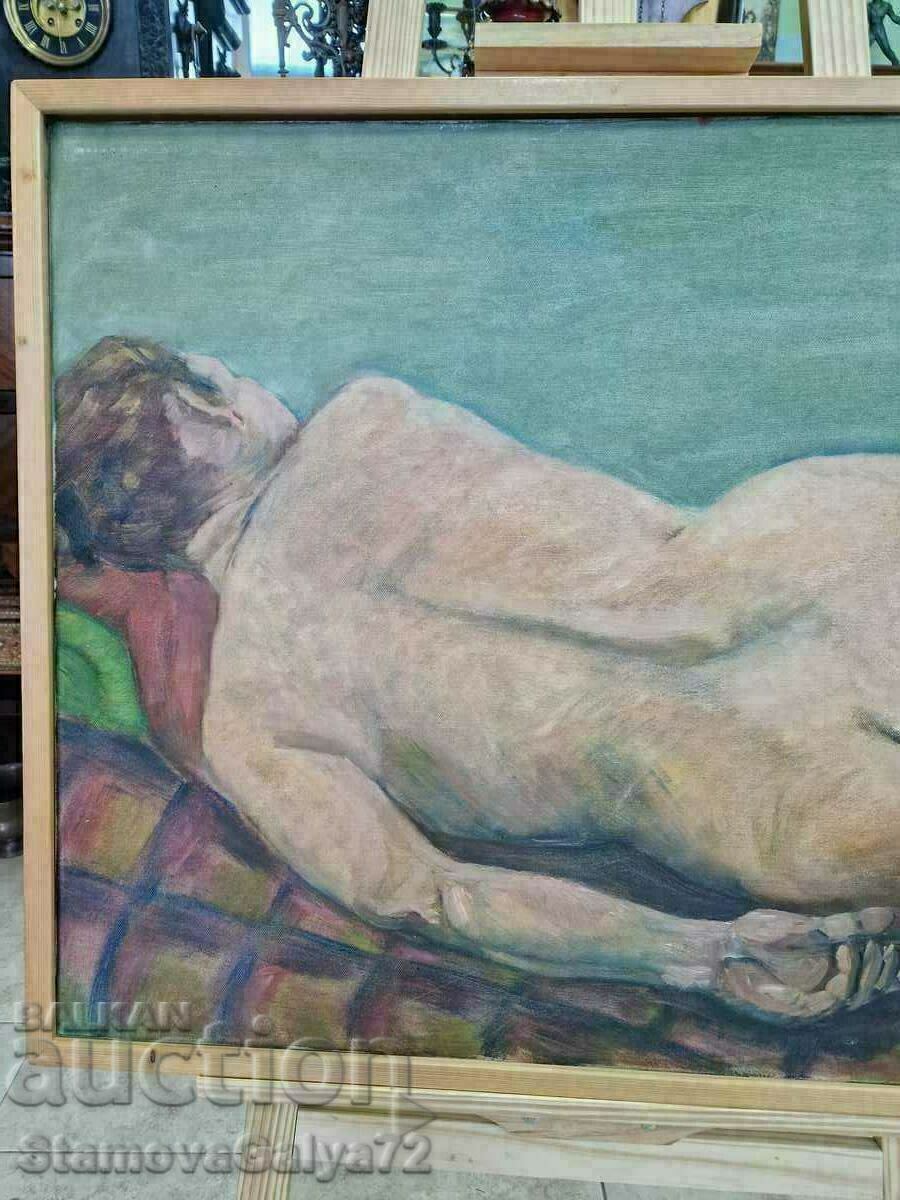 Delivery of Wonderful antique master oil on canvas painting Delivery of Wonderful antique master oil on canvas painting