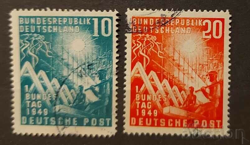 Germany 1949 First series €70 Stamp