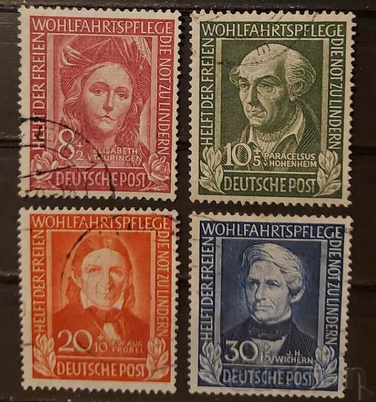 Germany 1949 Personalities/Charity Stamps €220 Stamp