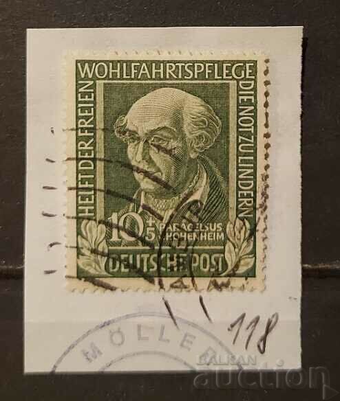 Германия 1949 Личности/Благотворителни марки Клеймо