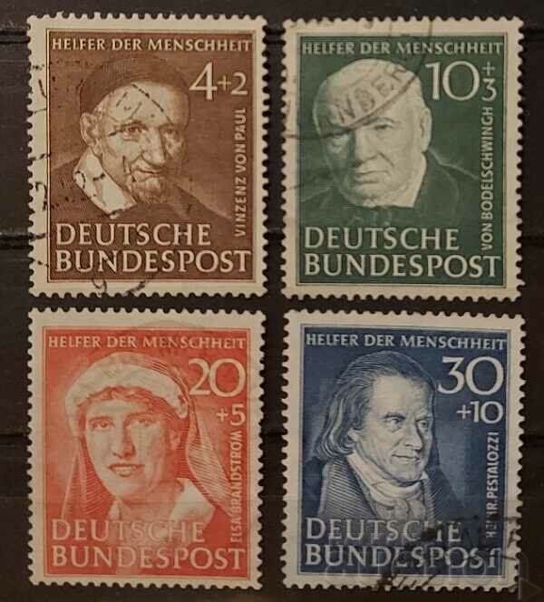 Germania 1951 Personalități/Timbre de caritate 164 € Timbre