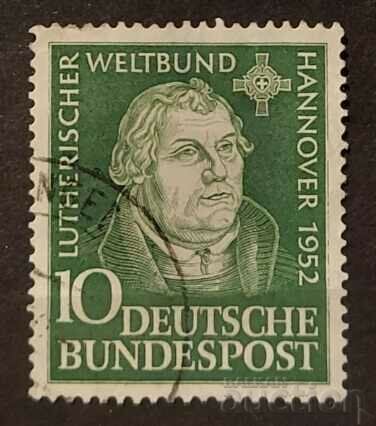 Germany 1952 Assembly/Personalities €8 Stamp