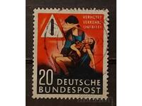 Германия 1953 Предотвратяване на ПТП 6€ Клеймо