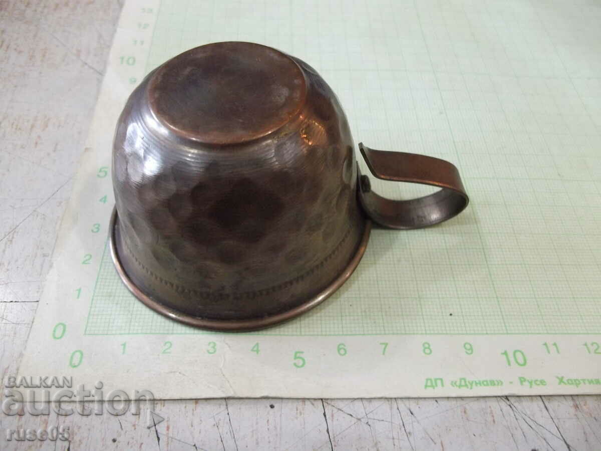 Auction Lot of 6 pcs. copper coffee cups Auction Lot of 6 pcs. copper coffee cups