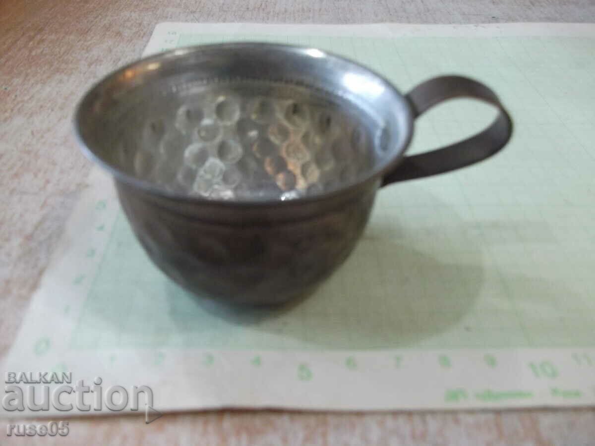 Lot of 6 pcs. copper coffee cups - 5 Lot of 6 pcs. copper coffee cups - 5