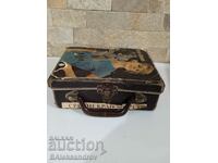 Old small briefcase, mokawa
