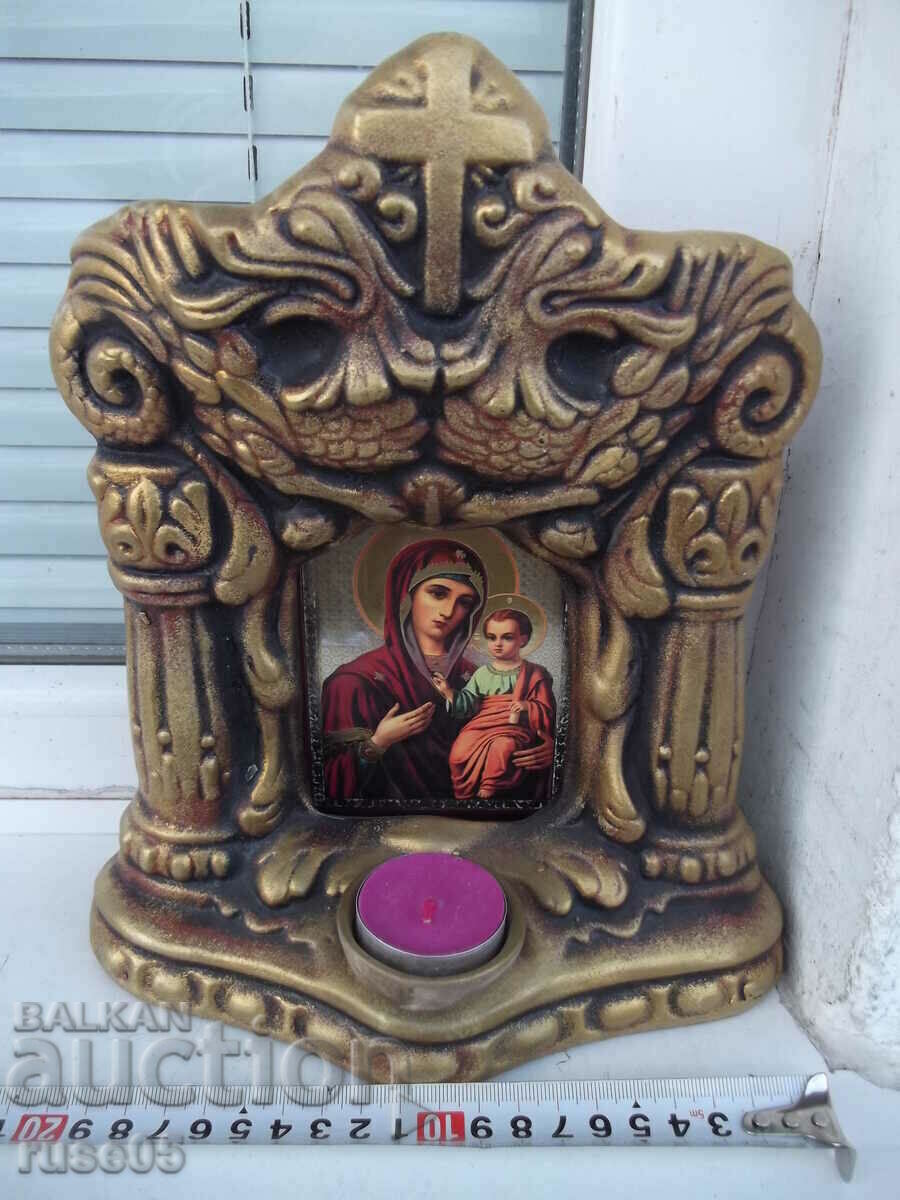 Auction  Icon "The Virgin and Child" ceramic desktop