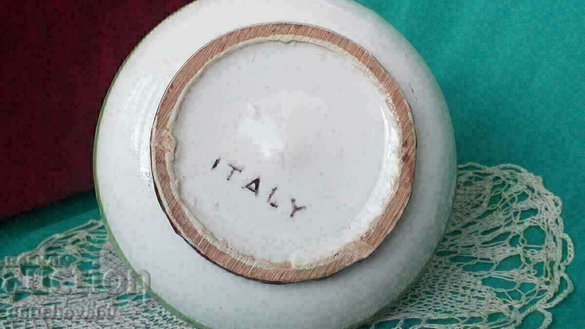 Ceramic vase with handle, hand-painted / Italy - 6 Ceramic vase with handle, hand-painted / Italy - 6