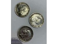 LOT OF COINS 5 LIRES 1929, ITALY, SILVER
