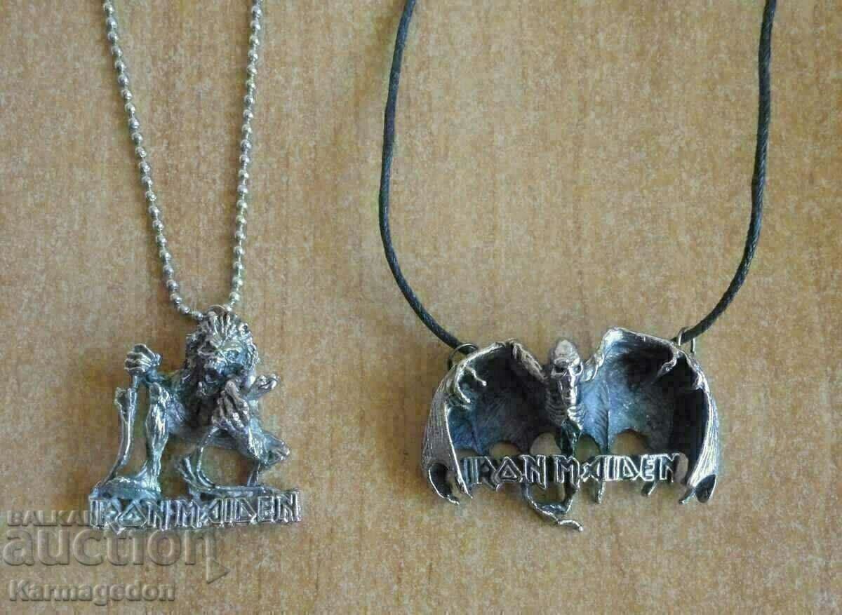 2 Iron Maiden medallions with price 10.00 BGN | € 5.11