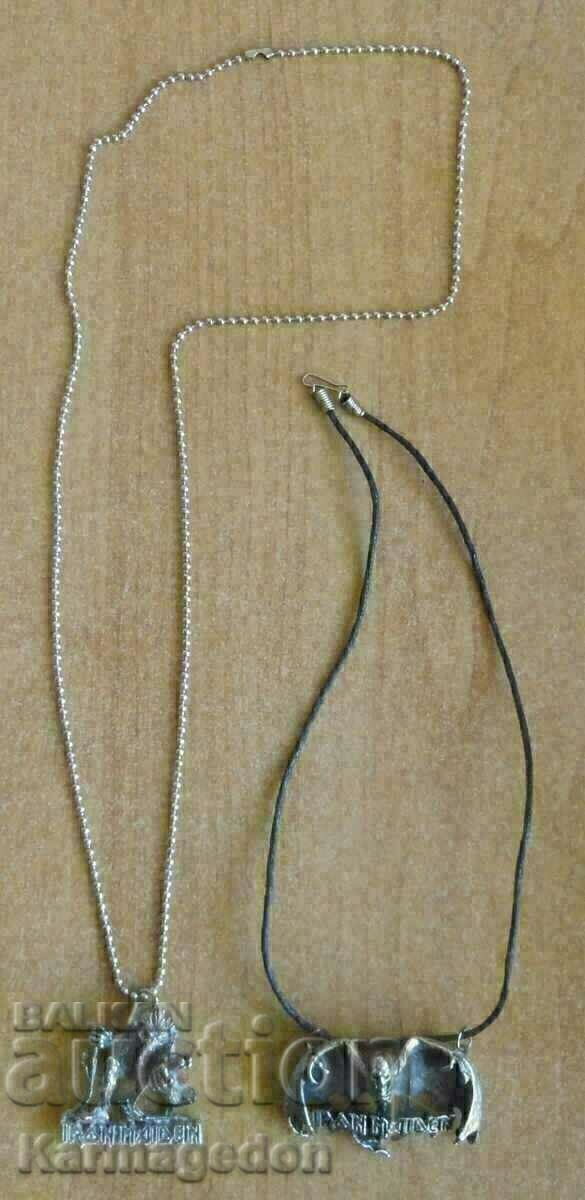 2 медальона Iron Maiden