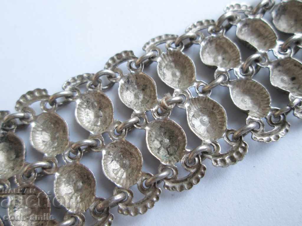 Old antique women's silver bracelet jewelry silver - 5 Old antique women's silver bracelet jewelry silver - 5