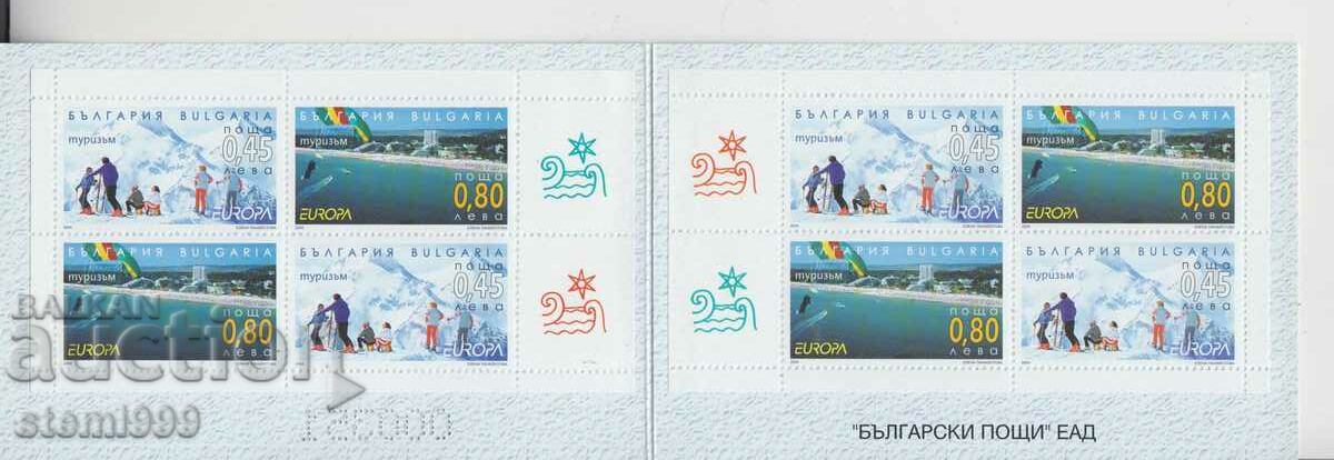 Postage stamps vignette Tourism