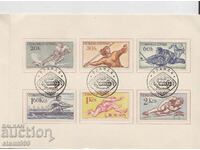 Postage stamps vignette Sport Czech Republic