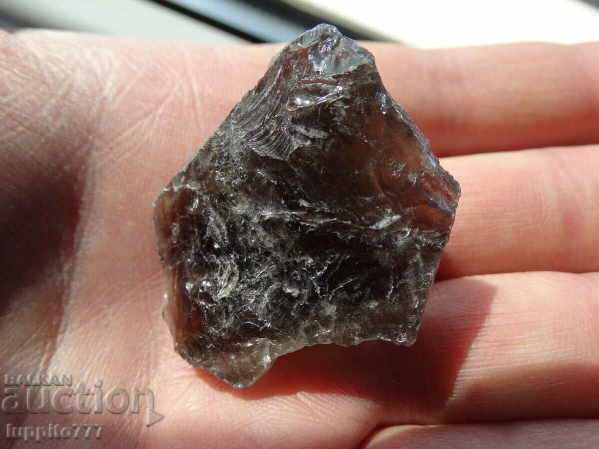 natural smoky quartz 136.95 carats with price 27.00 BGN | € 13.80